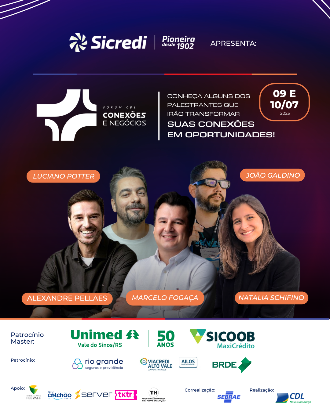 CDL-NH abre venda de ingressos para o Fórum CDL – Conexões e Negócios